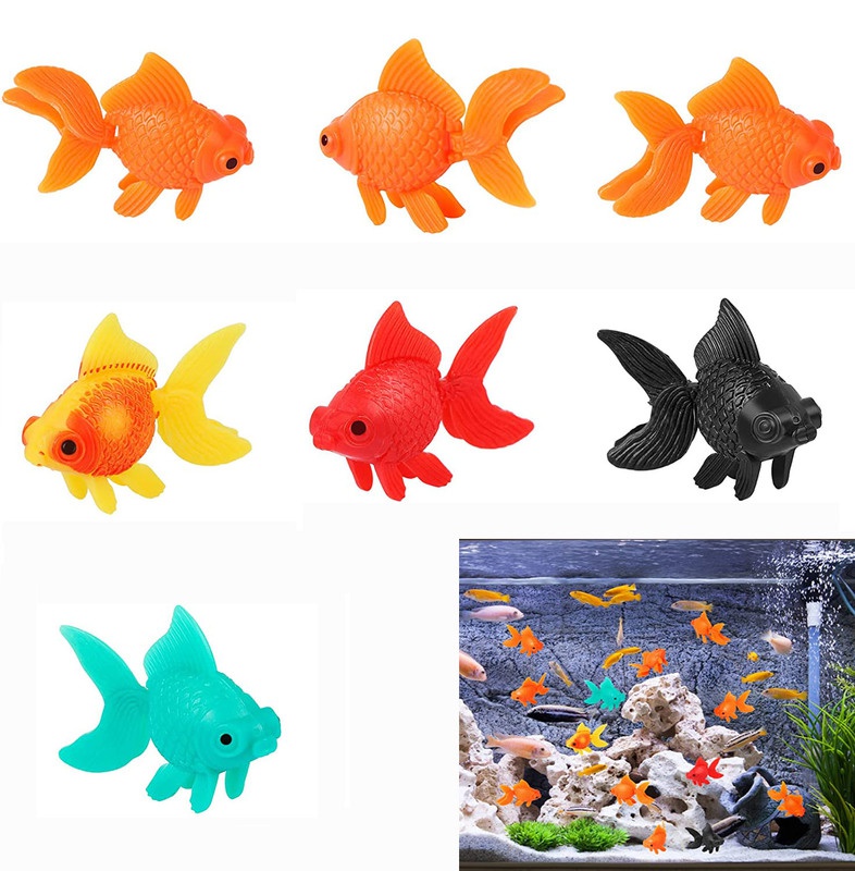 Aquarium Fish Artificial - 7 Pieces Artificial Fish Fish Bowl