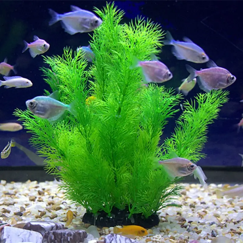 Aquarium Fish Artificial - Artificial Aquarium Decor Plants Underwater Water