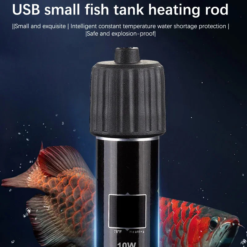 Aquarium Fish Cold Water - USB Mini Aquarium Heating Rod, 26°C