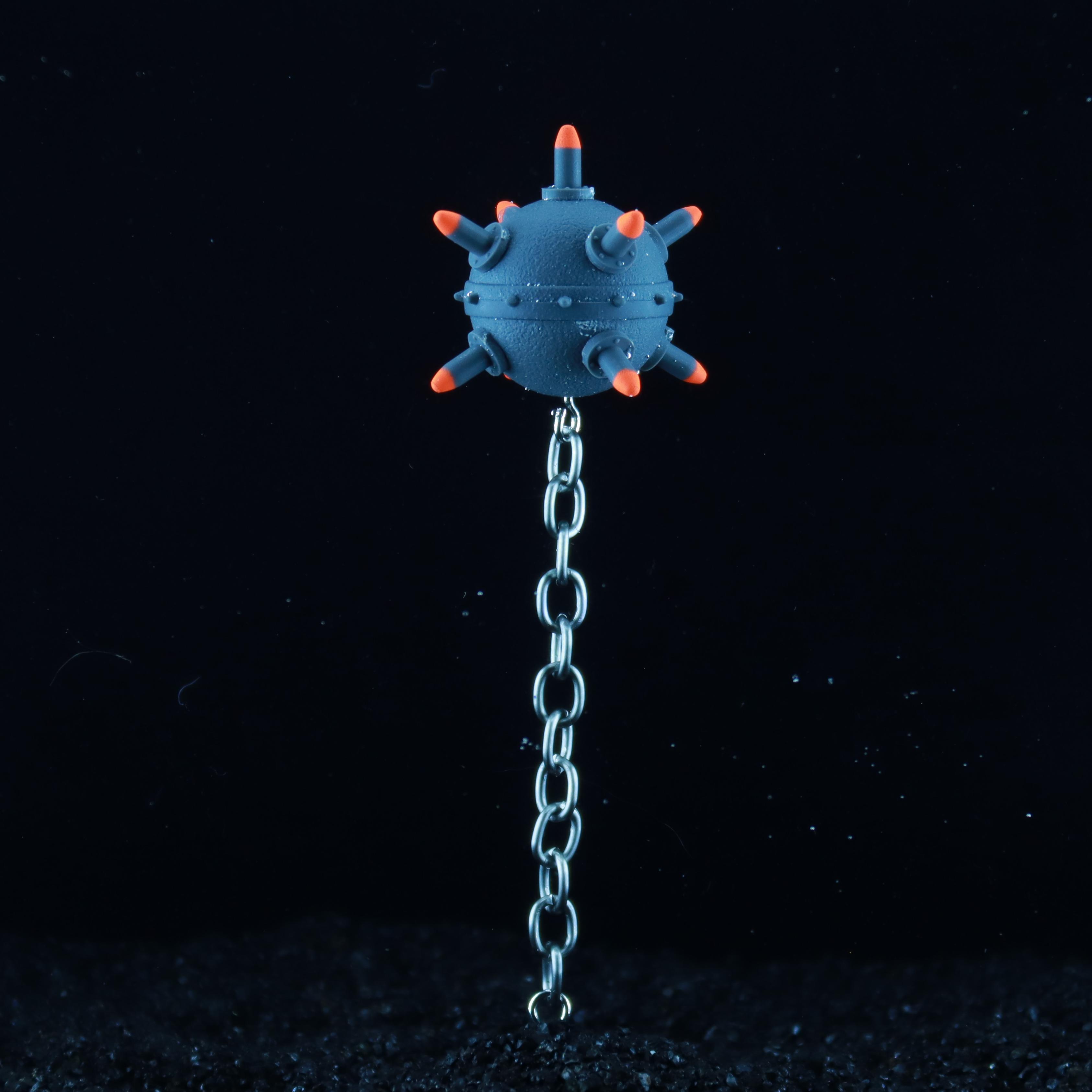 Aquarium Fish Discus - Spherical Floating Aquarium Decor with Suction