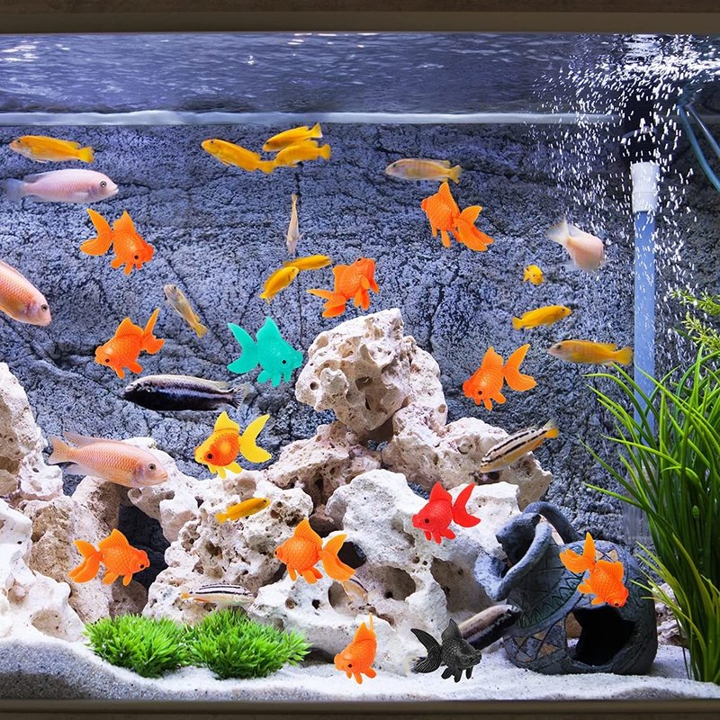 7 Pieces Artificial Fish Fish  - огляд і ціна Aquarium Fish Artificial