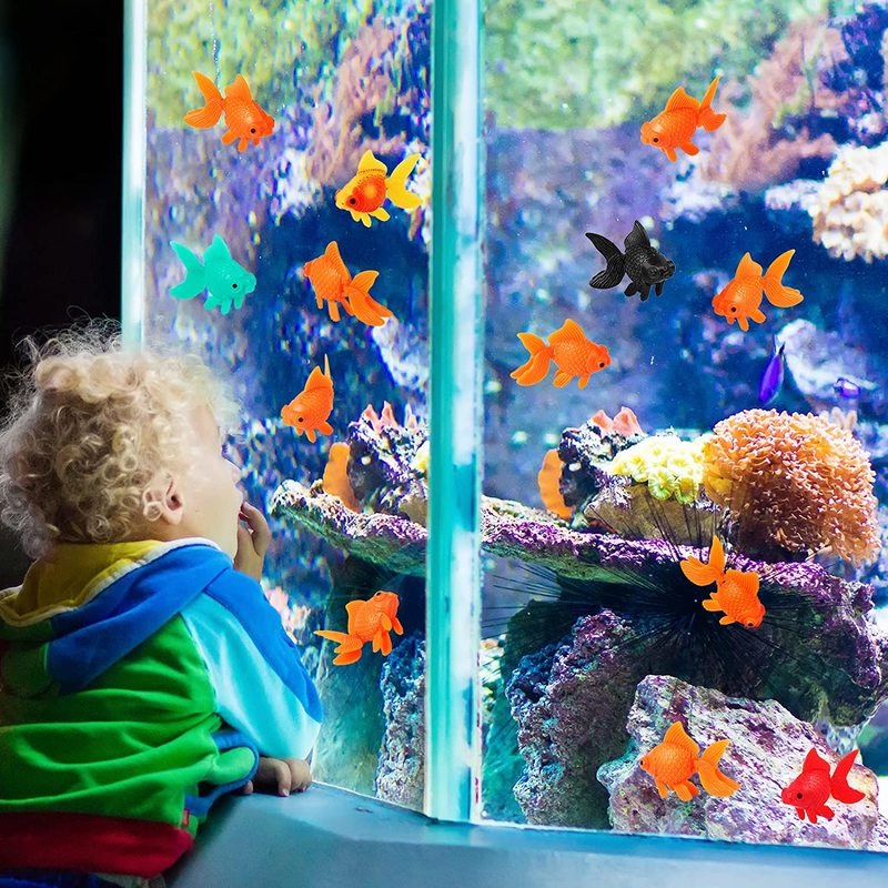 7 Pieces Artificial Fish Fish  - огляд і ціна Aquarium Fish Artificial
