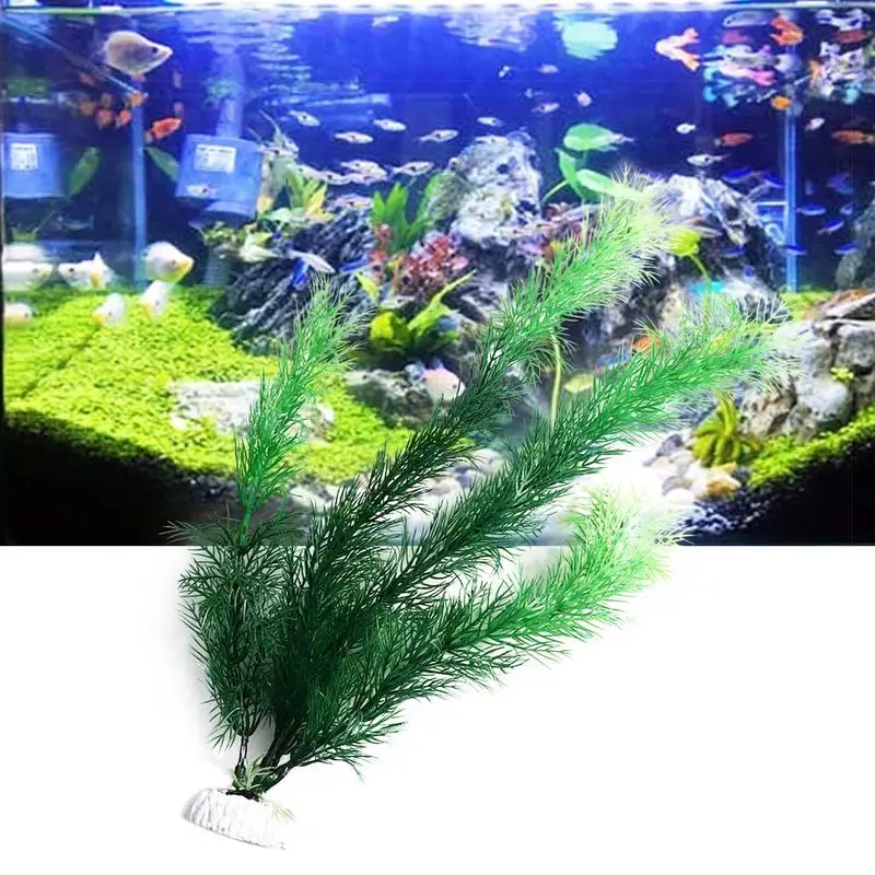 Artificial Aquarium Decor Plan - огляд і ціна Aquarium Fish Artificial