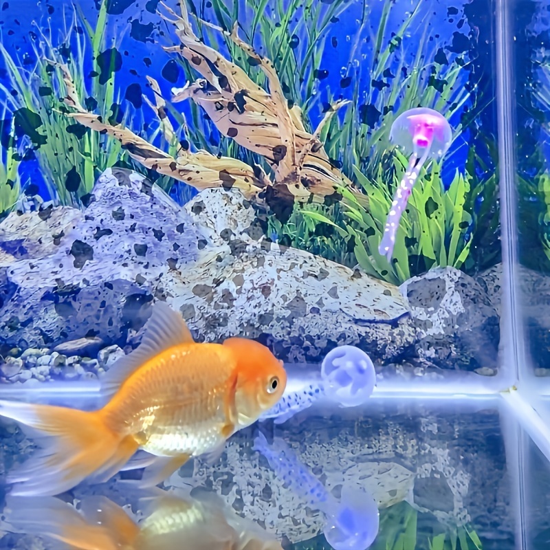 3/5Pcs Luminous Jellyfish Aqua - огляд і ціна Aquarium Fish Discus