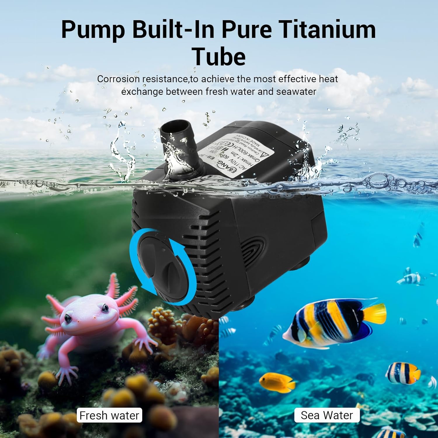 Aquarium Chiller 79 gal 1/3 HP - огляд і ціна Aquarium Fish Cold Water