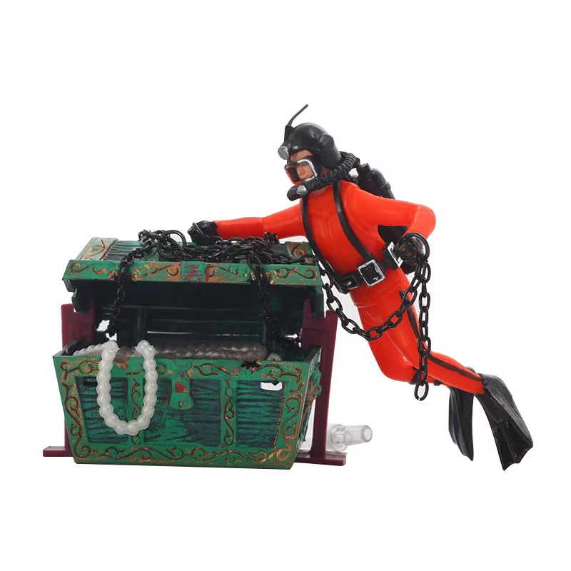 Treasure Frogman Aquarium Orna - огляд і ціна Aquarium Fish Of The World