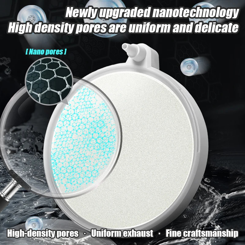 Nano Air Stone Oxygen Disc, Aq - огляд і ціна Aquarium Fish Discus