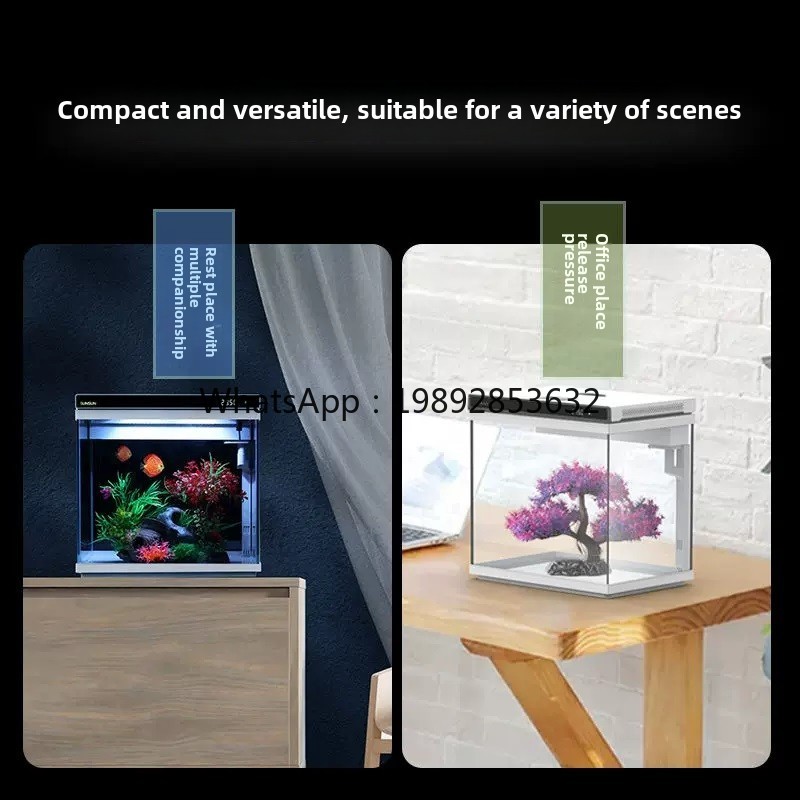 YGG  ultra-white glass small f - огляд і ціна Aquarium Fish Without Oxygen