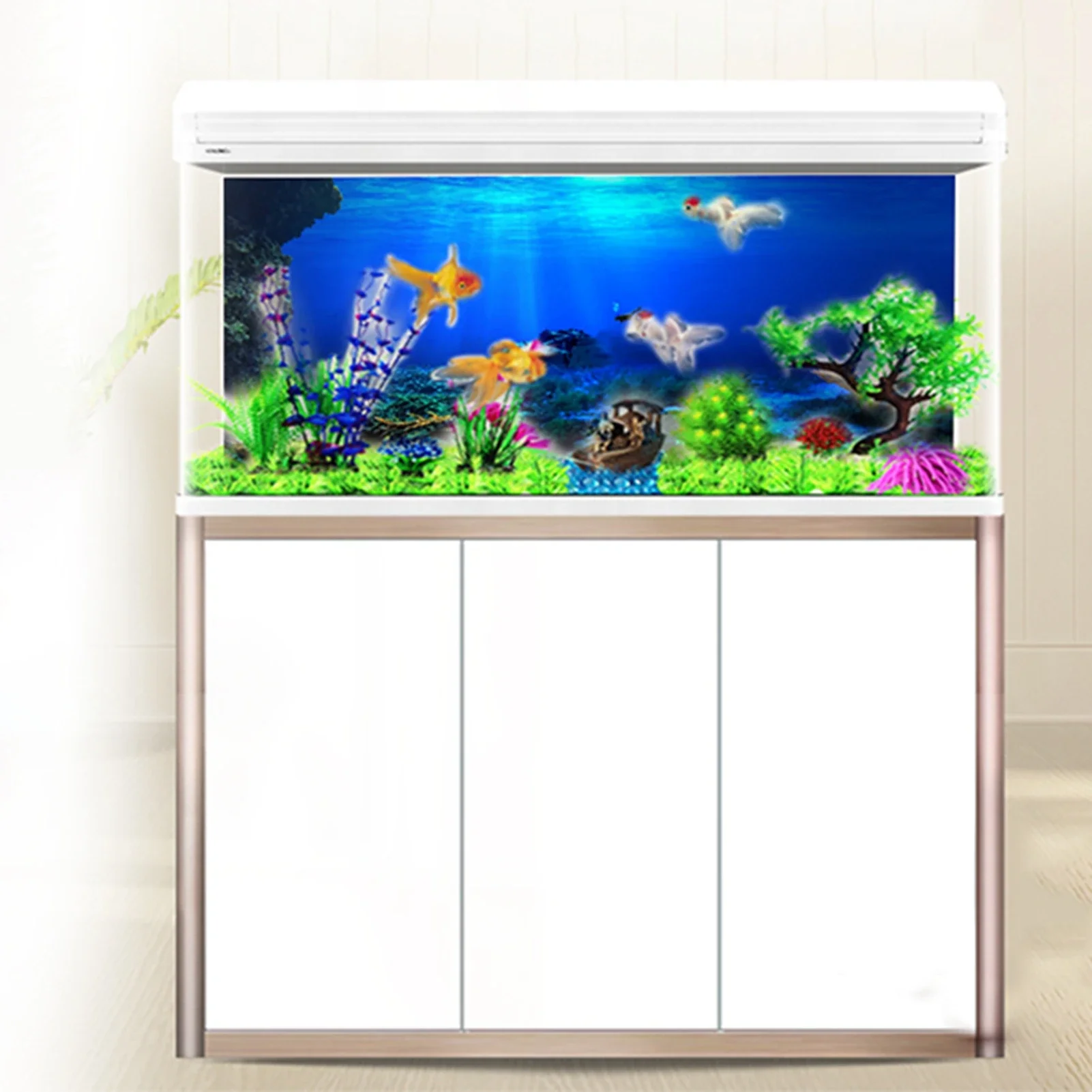 Rainforest Aquarium Background - огляд і ціна Aquarium Fish Of The World
