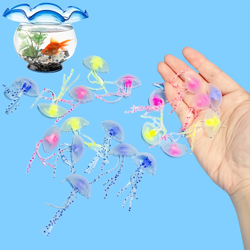 Luminous Simulation Jellyfish  - огляд і ціна Aquarium Fish Discus