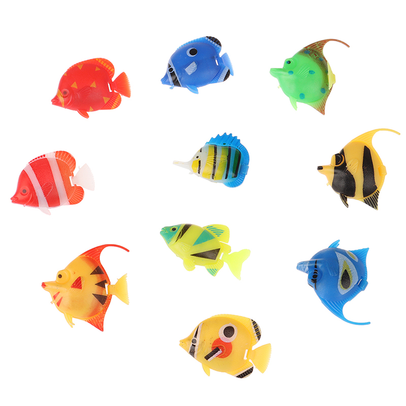 【D】10pcs Aquarium Fish Tank Ar - огляд і ціна Aquarium Fish Artificial