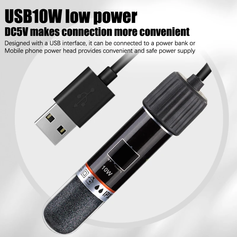 USB 26°CMini Aquarium Immersio - огляд і ціна Aquarium Fish Cold Water