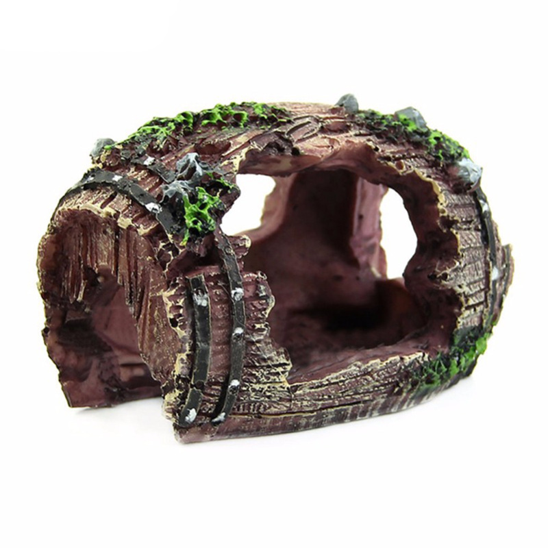 Aquarium Artificial Barrel Cav - огляд і ціна Aquarium Fish Artificial