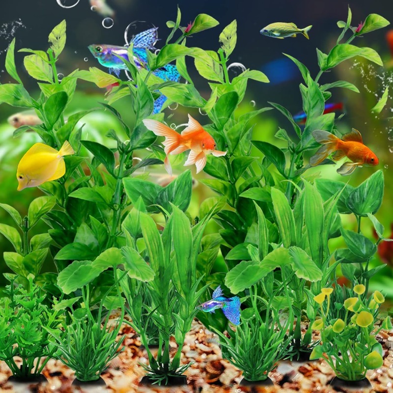 10/20Pcs Artificial Aquarium P - огляд і ціна Aquarium Fish Artificial